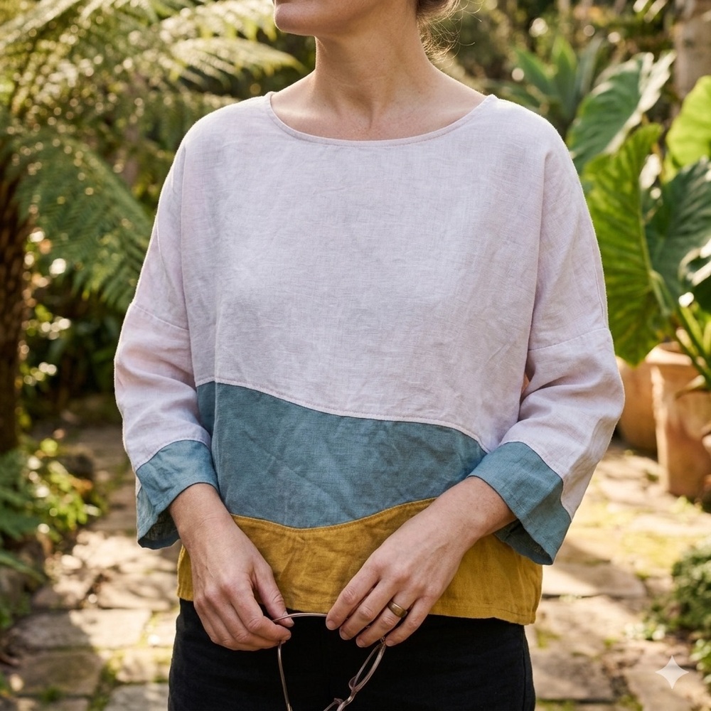 Thread + Sprout Long Sleeve Nature Top
